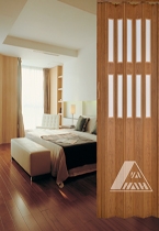 PVC Folding Door YN-14(2F)-1